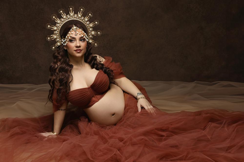 seance photo grossesse princesse