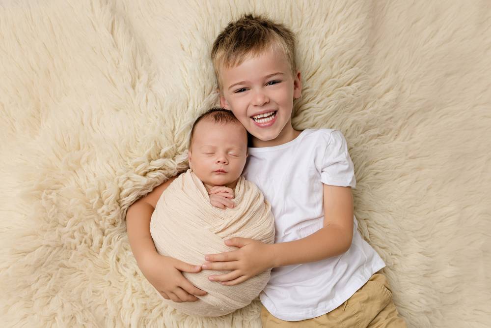 photographe bebe montpellier frere et soeur