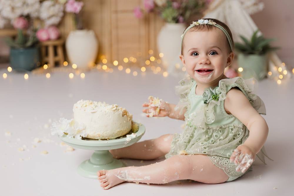 seance photo smash cake anniversaire